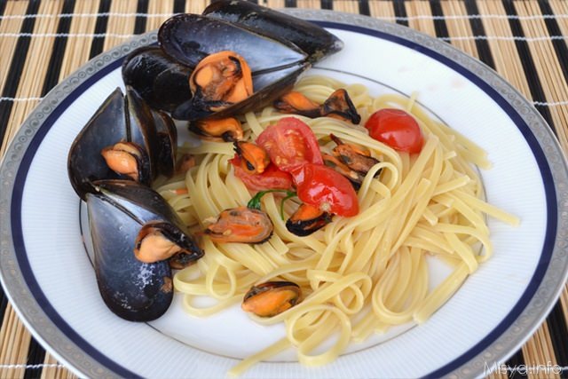 Linguine con le cozze