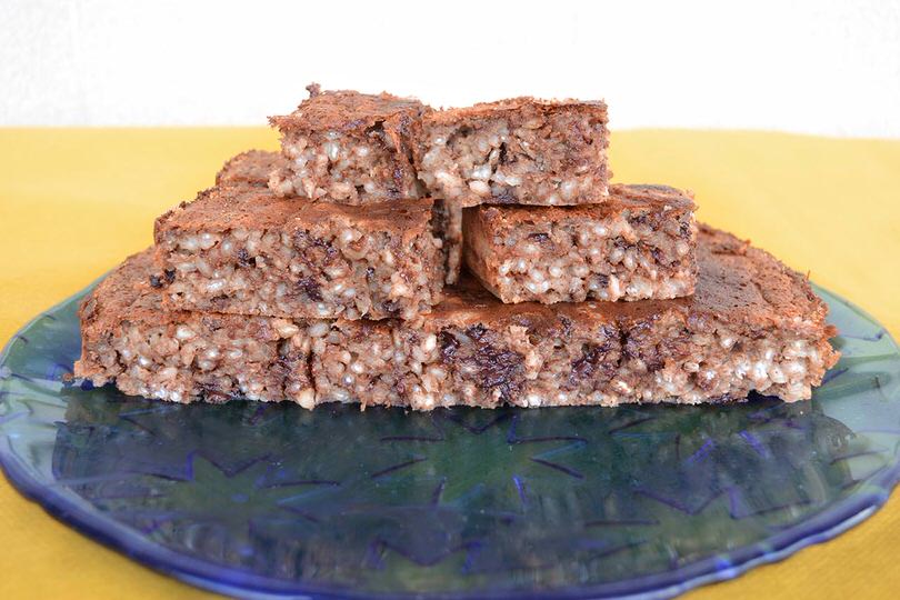 Torta di riso al cioccolato