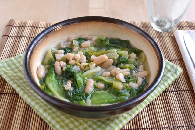 Fagioli e scarole