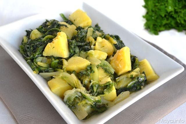 Scarole e patate