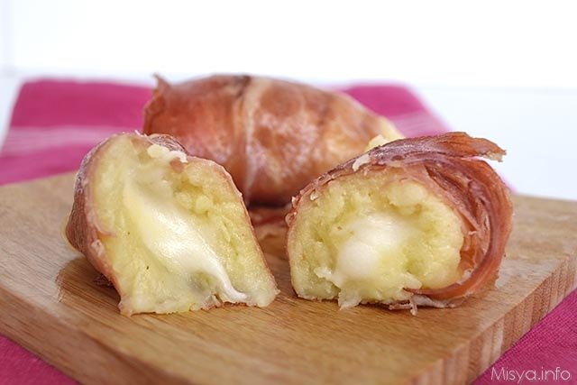 Involtini di speck e patate