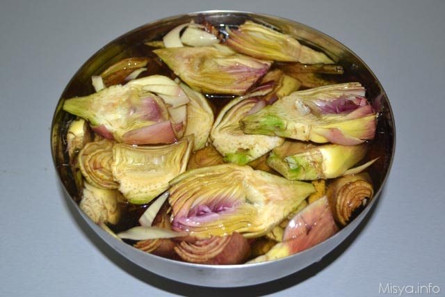 Parmigiana di carciofi bianca 2