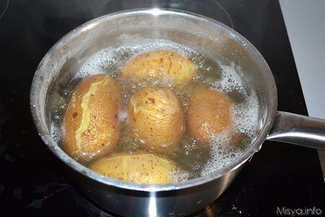 Timballini di patate con spinaci e spek 1