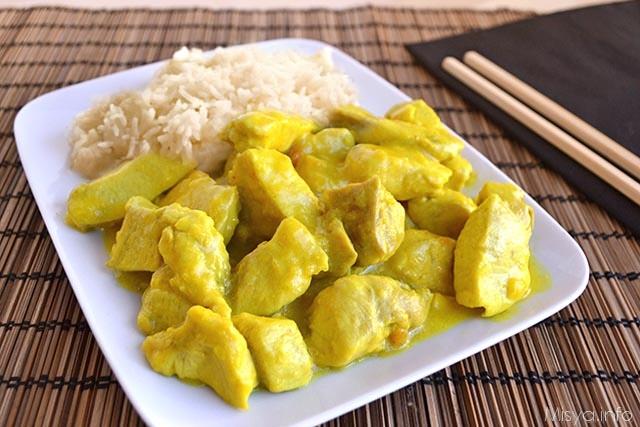 Pollo al curry