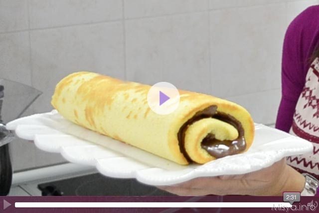Video ricetta rotolo alla nutella