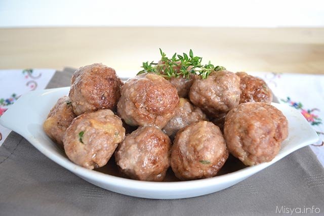 Polpette al marsala