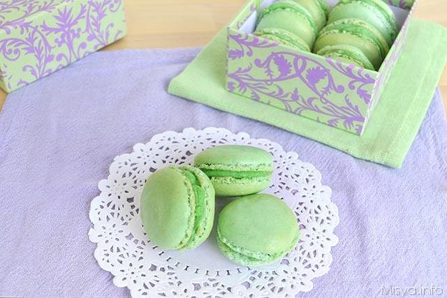 Macarons ai pistacchi