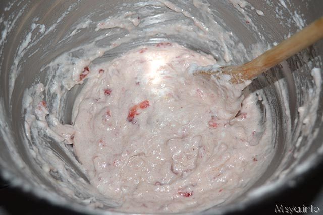 muffin albumi e fragole 5