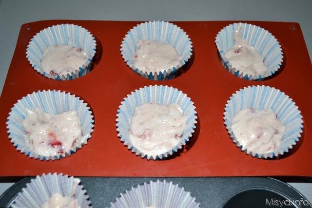 muffin albumi e fragole 6