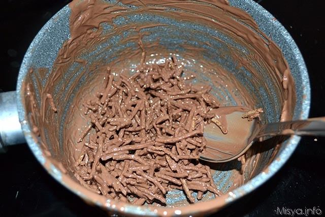 Nidi di cioccolato e cereali 4
