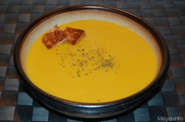 Vellutata di zucca bimby