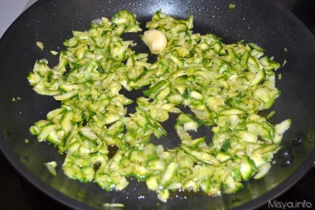7 zucchine in padella