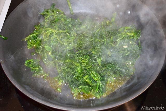 Cous cous con spinaci e pinoli 2