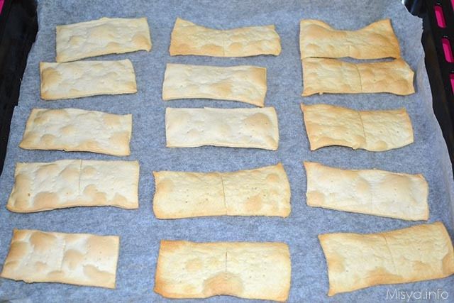 Crackers con esubero di pasta madre 11