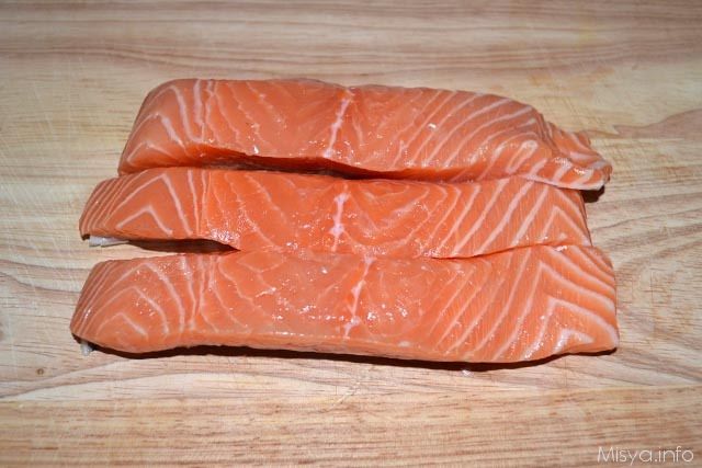 Filetto di salmone ai pistacchi 3