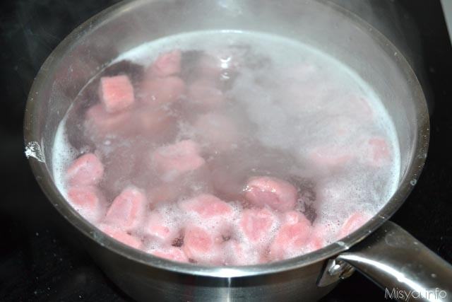 Gnocchi di ricotta e barbabietole 11