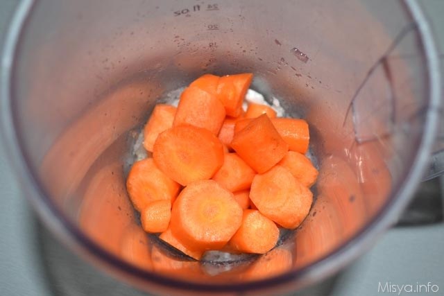Smoothie alle carote 4