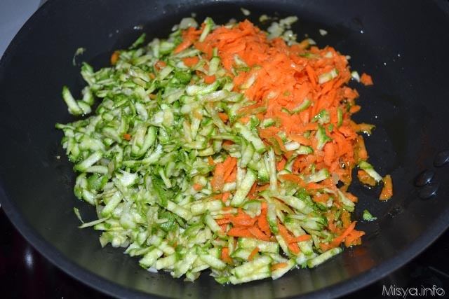 3 carote zucchine