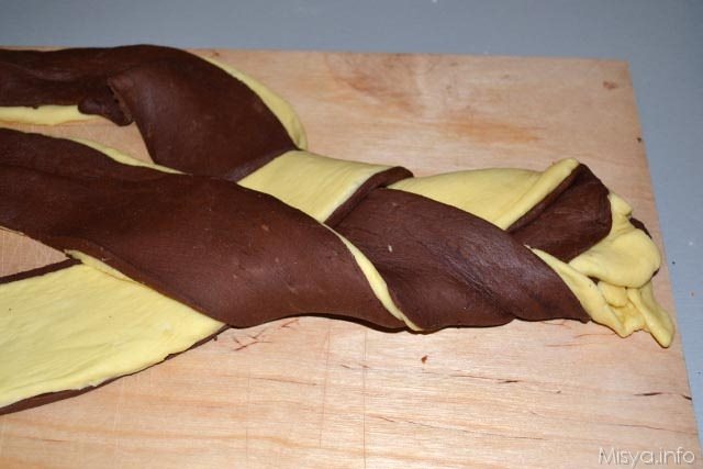 treccia bicolore 15