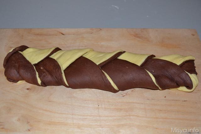 treccia bicolore 16