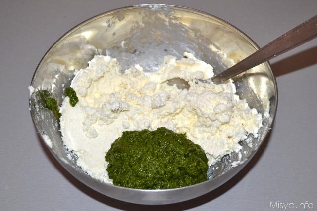 Cheesecake al pesto e pomodorini 5