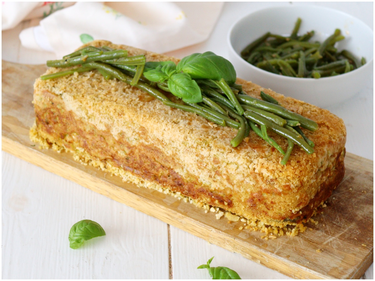Polpettone di fagiolini e patate