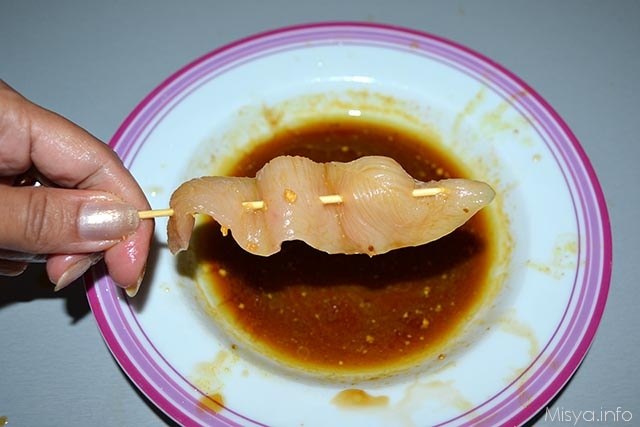 Satay di pollo 4
