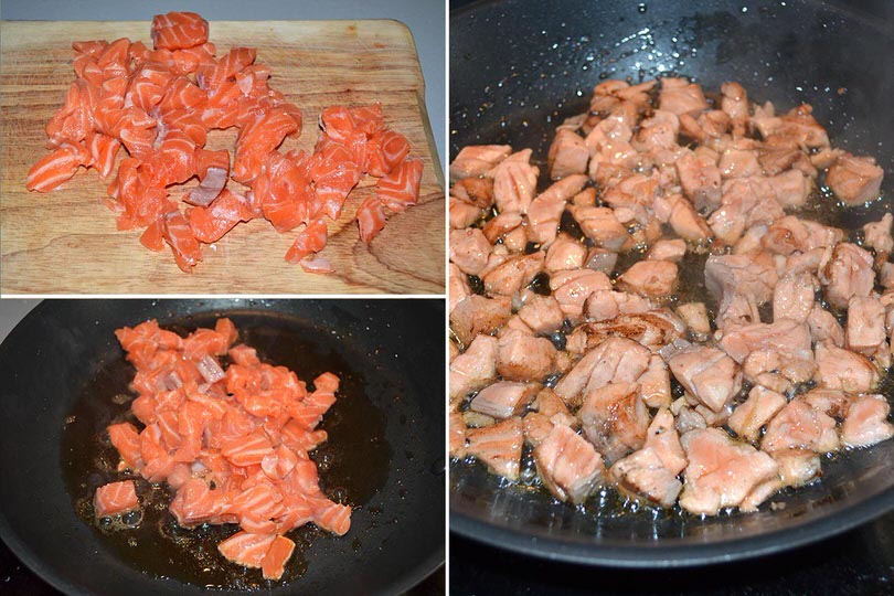 1 cuocere salmone