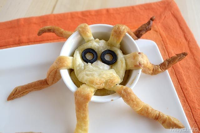 Piovra di pasta sfoglia
