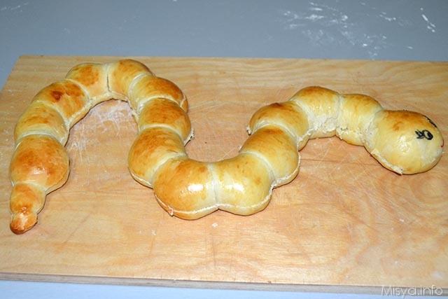 Bruco di pasta brioche 12