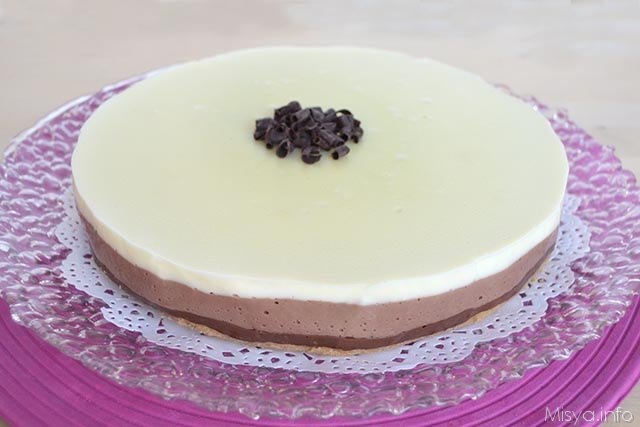 Torta ai tre cioccolati 22