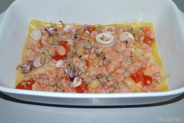 Lasagne ai frutti di mare 22