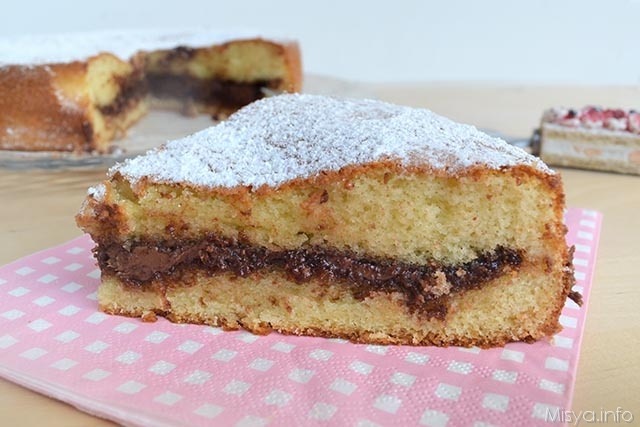 Torta morbida alla nutella