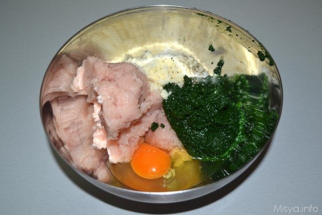 polpette di tacchino e spinaci 5