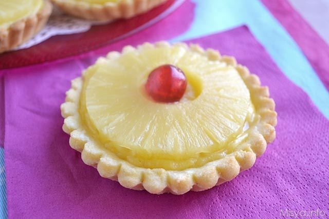 Crostatine all’ananas