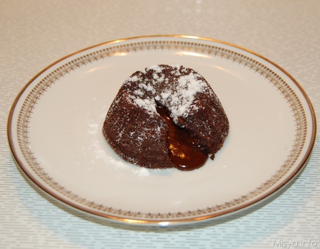 Tortino al cioccolato con cuore morbido bimby