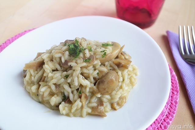 Risotto ai funghi bimby