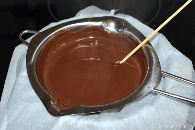 uovo di Pasqua con riso soffiato 2