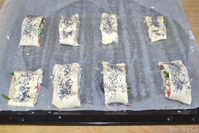 Rustici con asparagi e caprino 12