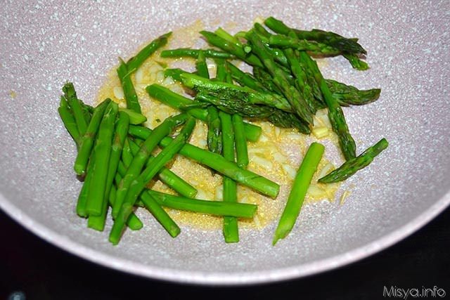 Frittata di asparagi 4