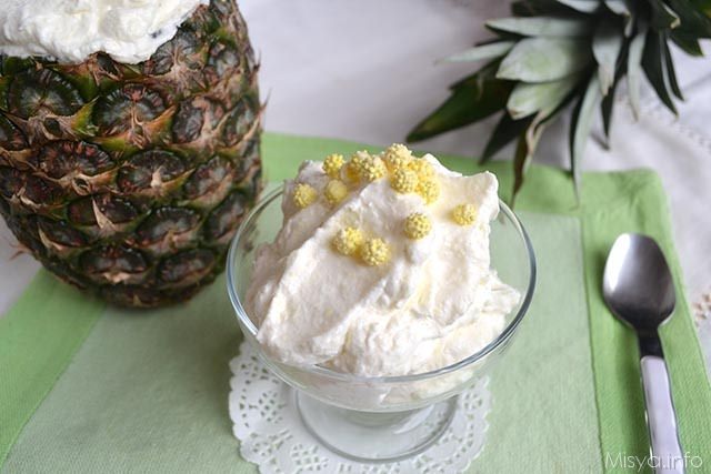 Gelato all’ananas