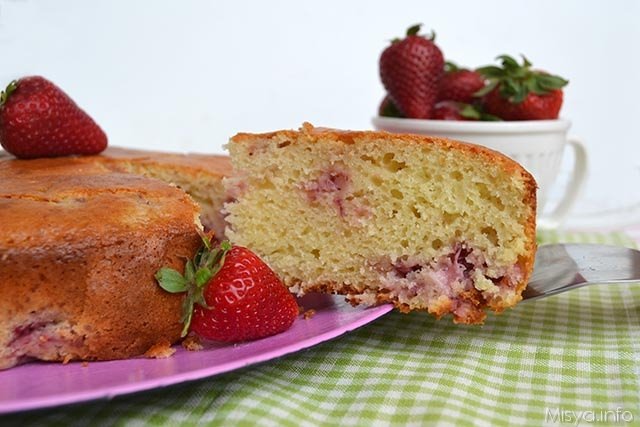 Torta-di-fragole-e-ricotta