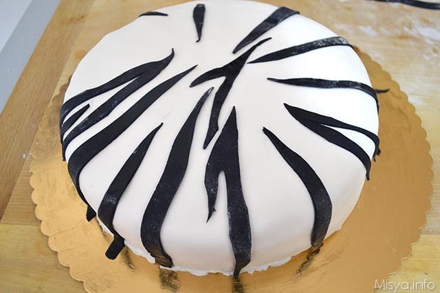 Torta zebrata 16