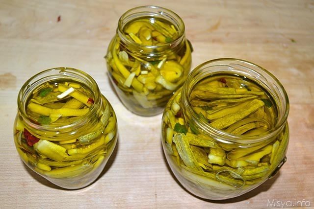 Zucchine sott olio 14