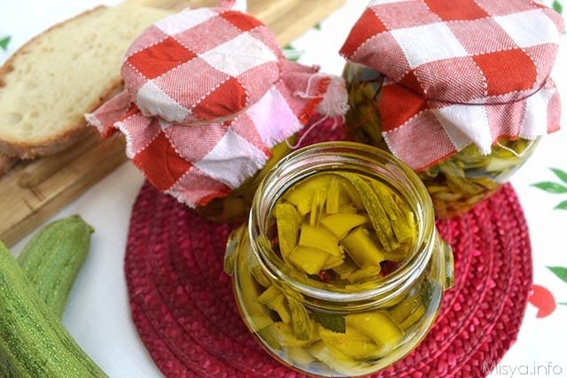 Zucchine sott’olio