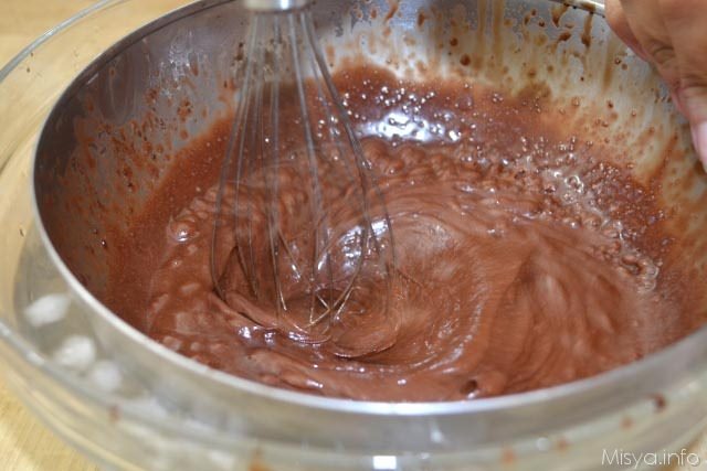 mousse al cioccolato all acqua 7