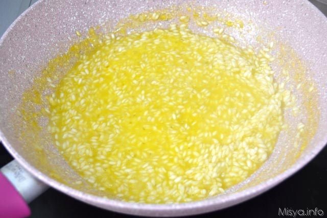 Risotto agli agrumi e gamberi 6
