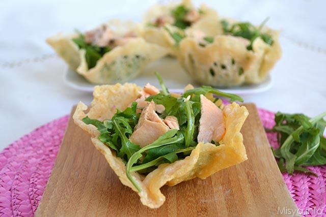 Cestini di parmigiano