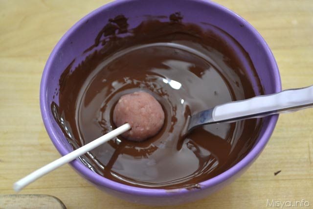 Cake pops al cioccolato 5