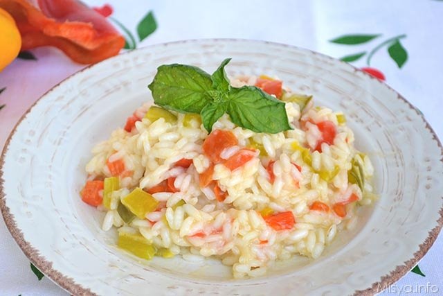 Risotto ai peperoni